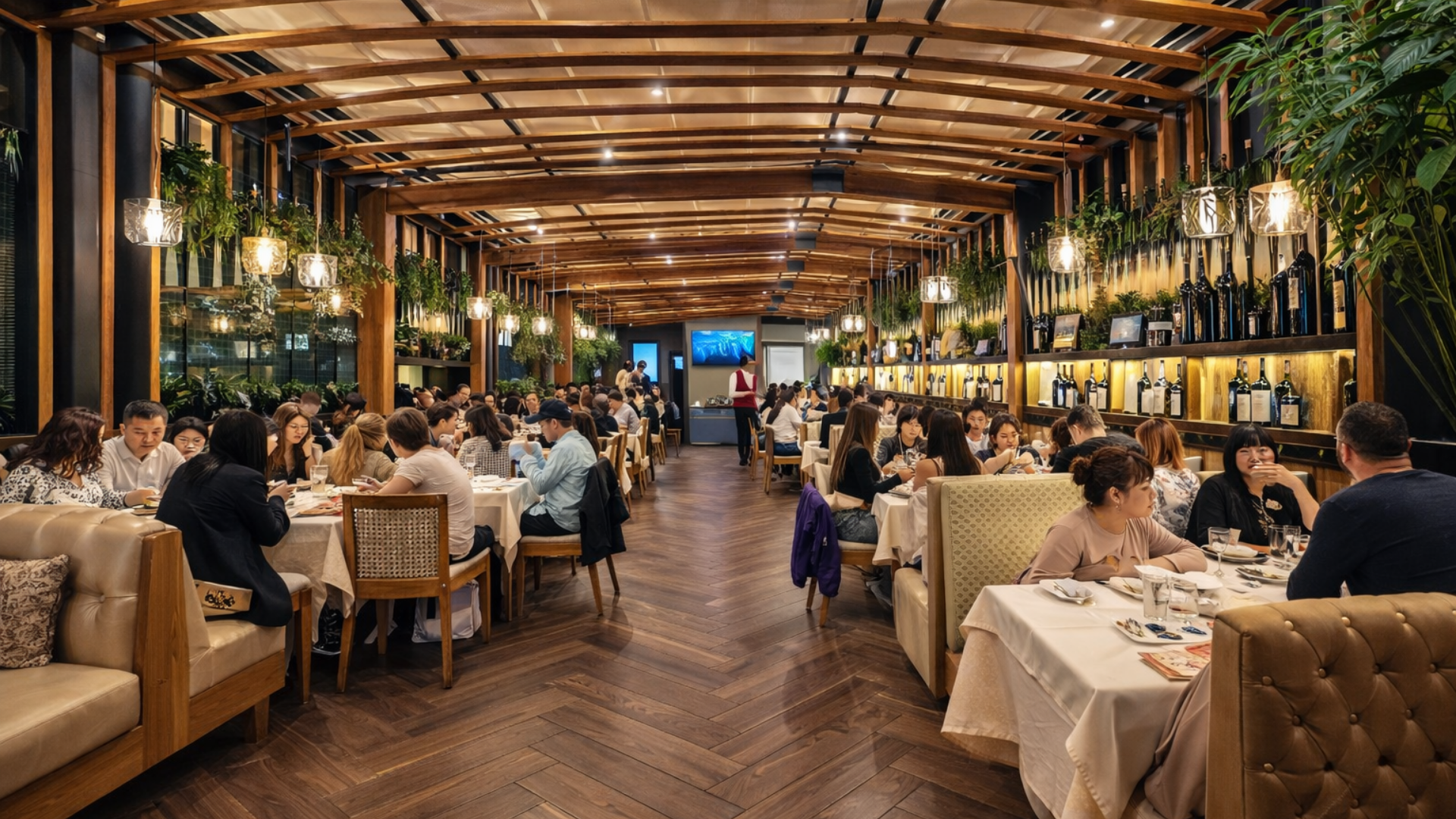 Vila Ferdinand restaurant interior