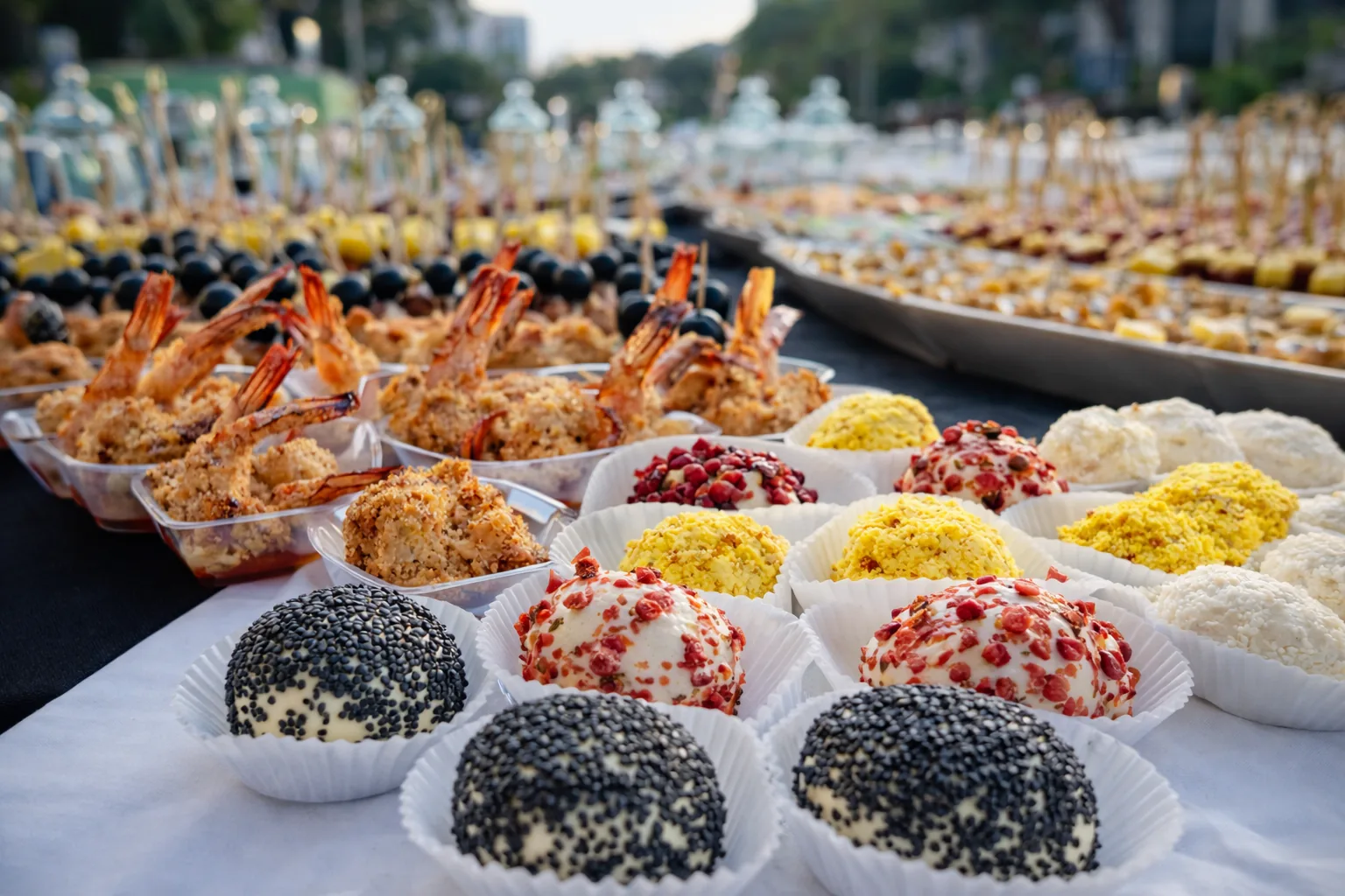 Catering and event setup by Vila Ferdinand