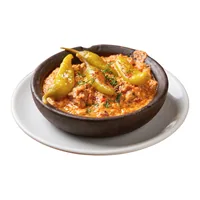Fergese Peppers, Tomato Ricotta