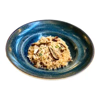 Risotto with Brie Porcini Mushrooms