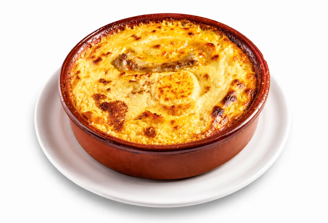 Tave Kosi — baked chicken with yogurt crust